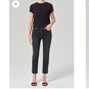 Agolde Riley Panoramic Denim Jeans - Size 29